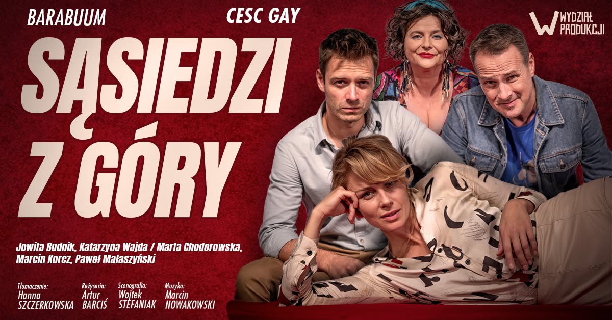 „Sąsiedzi z góry, czyli barabuum!” – spektakl komediowy I