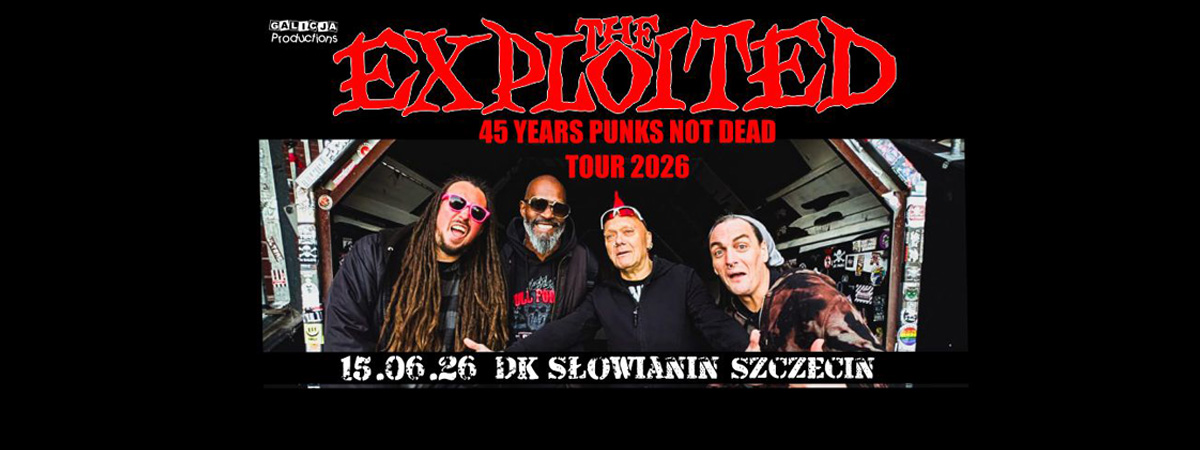 The Exploited – 45 Years Punks Not Dead Tour 2026
