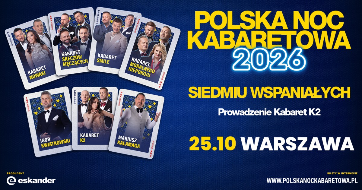 Polska Noc Kabaretowa 2026 | COS Torwar