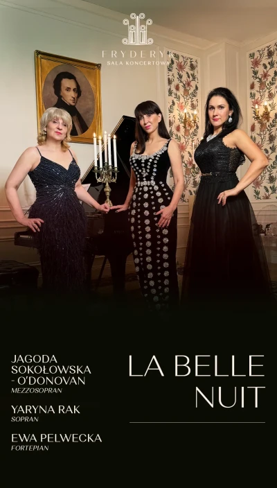 CANDLELIGHT CONCERT - LA BELLE NUIT | JAGODA SOKOŁOWSKA O'DONOVAN | JARYNA RAK | EWA PELWECKA