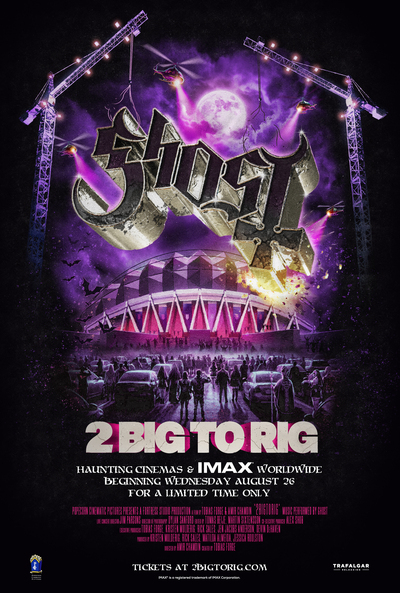 GHOST: 2 Big To Rig in Helios on Stage