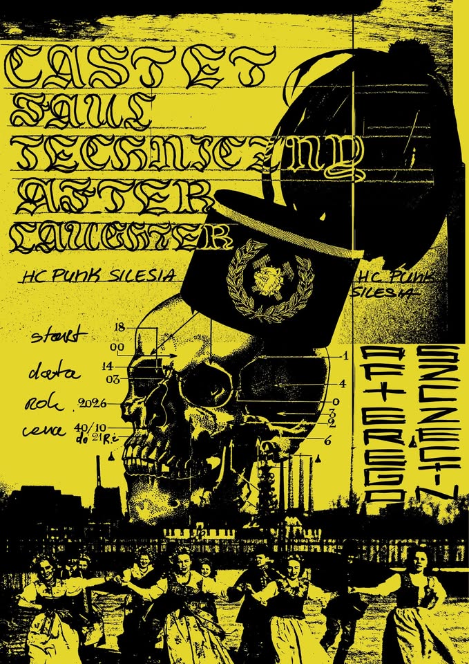⚒️ CASTET ⚒️ FAUL TECHNICZNY ⚒️ AFTER LAUGHTER ⚒️ SILESIAN HC PUNK