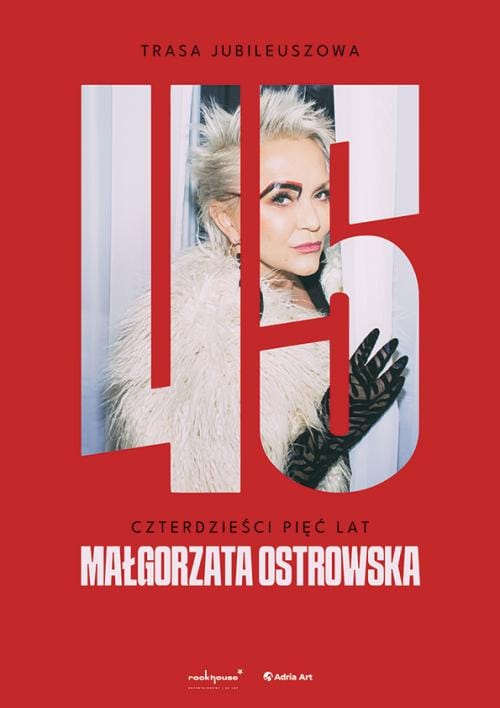 Małgorzata Ostrowska – 45 lat: koncert jubileuszowy