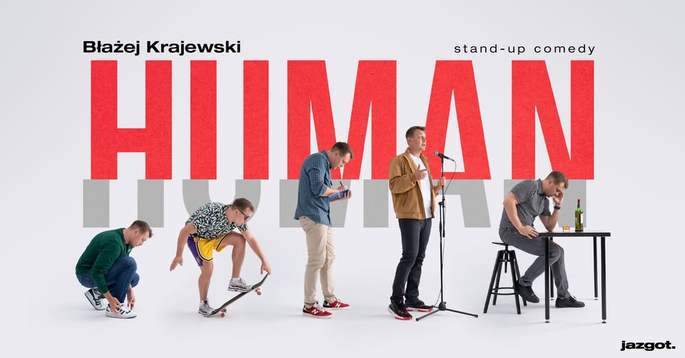 SZCZECIN - Stand-up Błażej Krajewski - program "Human"- II TERMIN