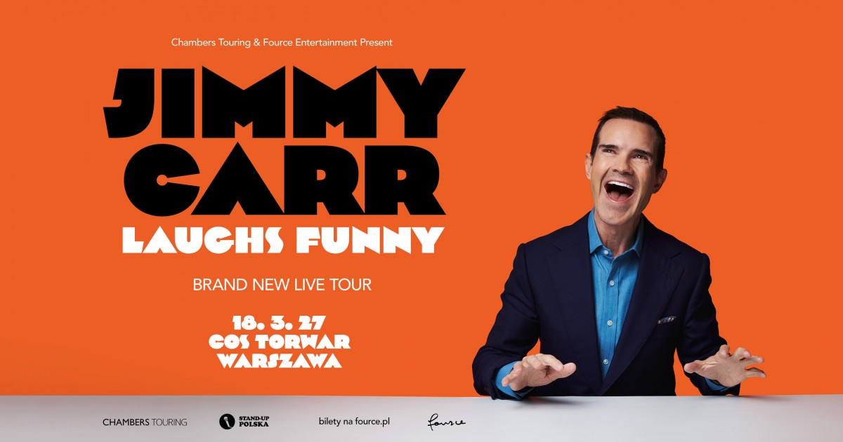 Jimmy Carr: LAUGHS FUNNY | COS Torwar