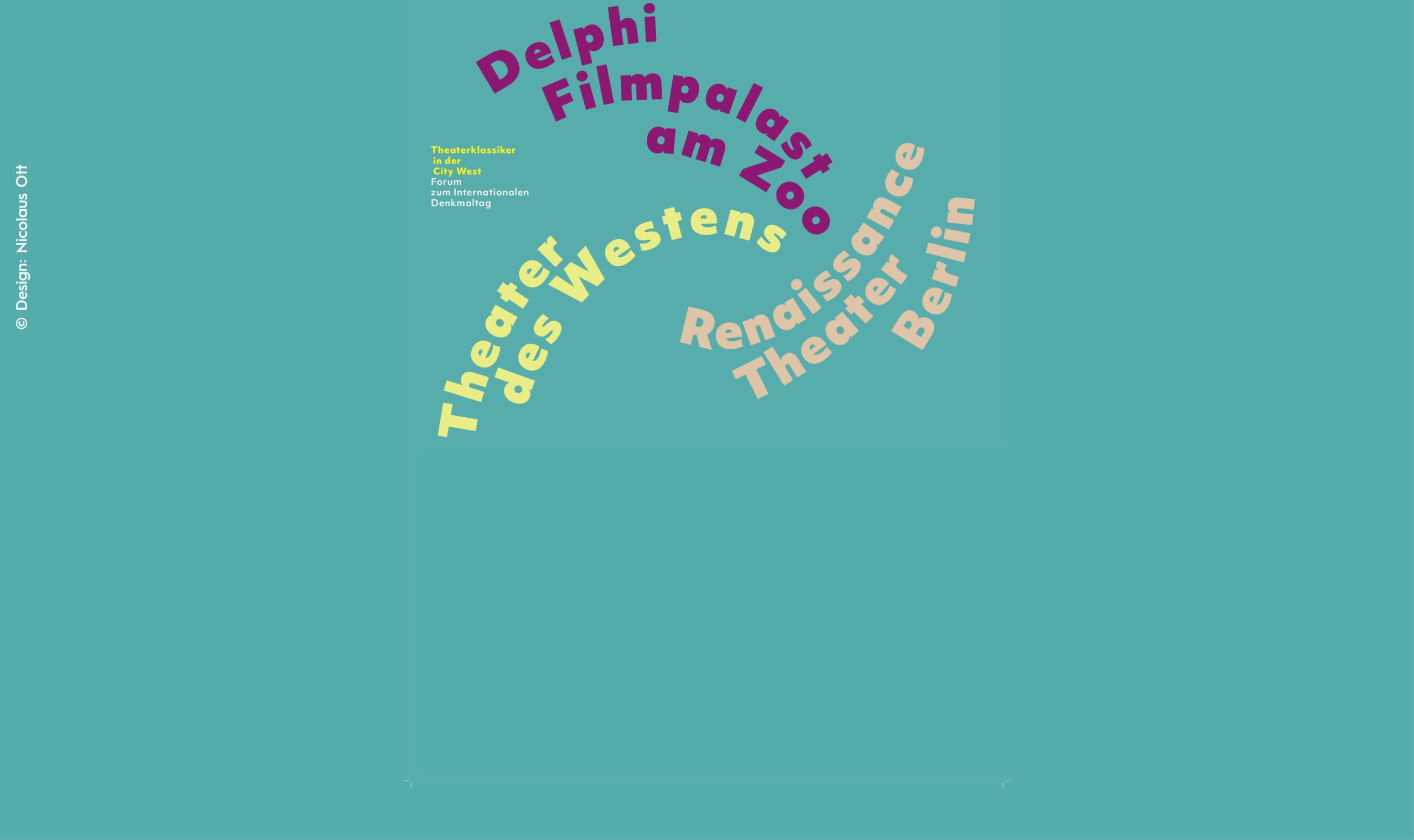 Theaterklassiker  in der  City West: Delphi Filmpalast, Theater des Westens, Renaissance-Theater