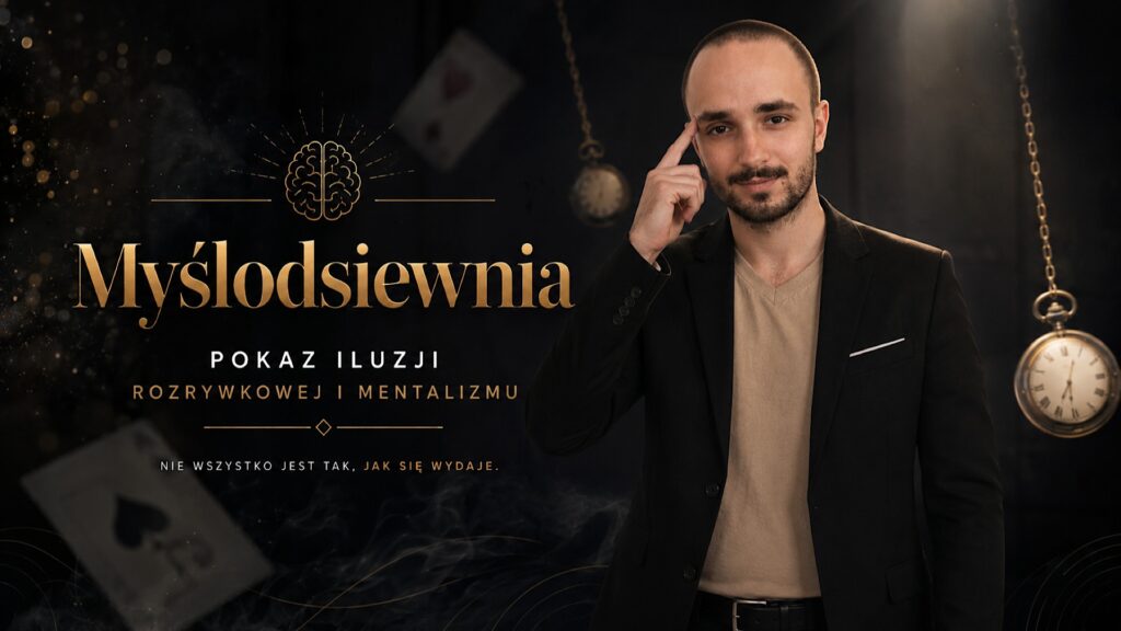 19.09. / „Myślodsiewnia – pokaz iluzji rozrywkowej i mentalizmu”