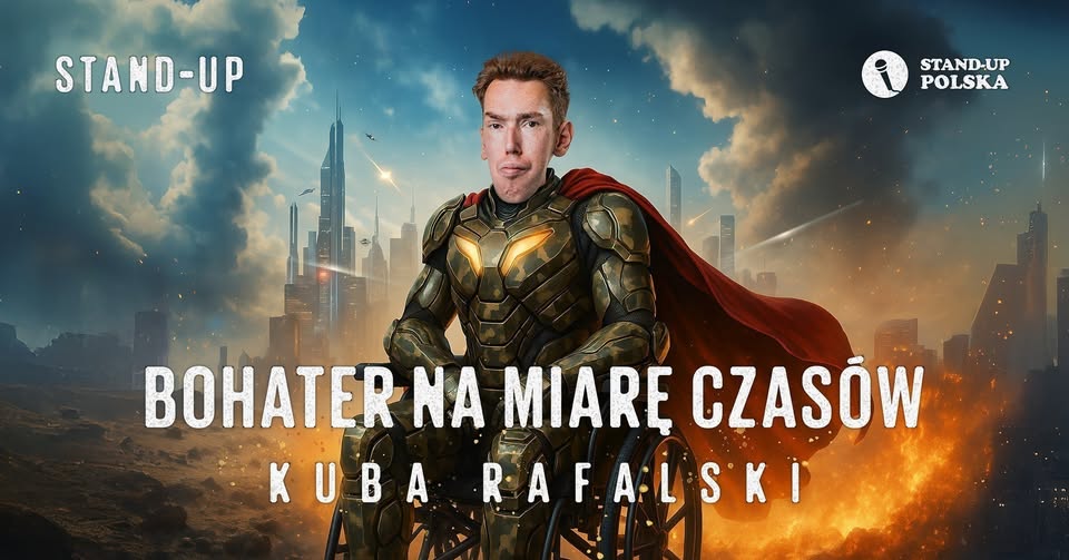 Stand-up: Kuba Rafalski - "Bohater na miarę czasów" / Szczecin / 21.10.2026
