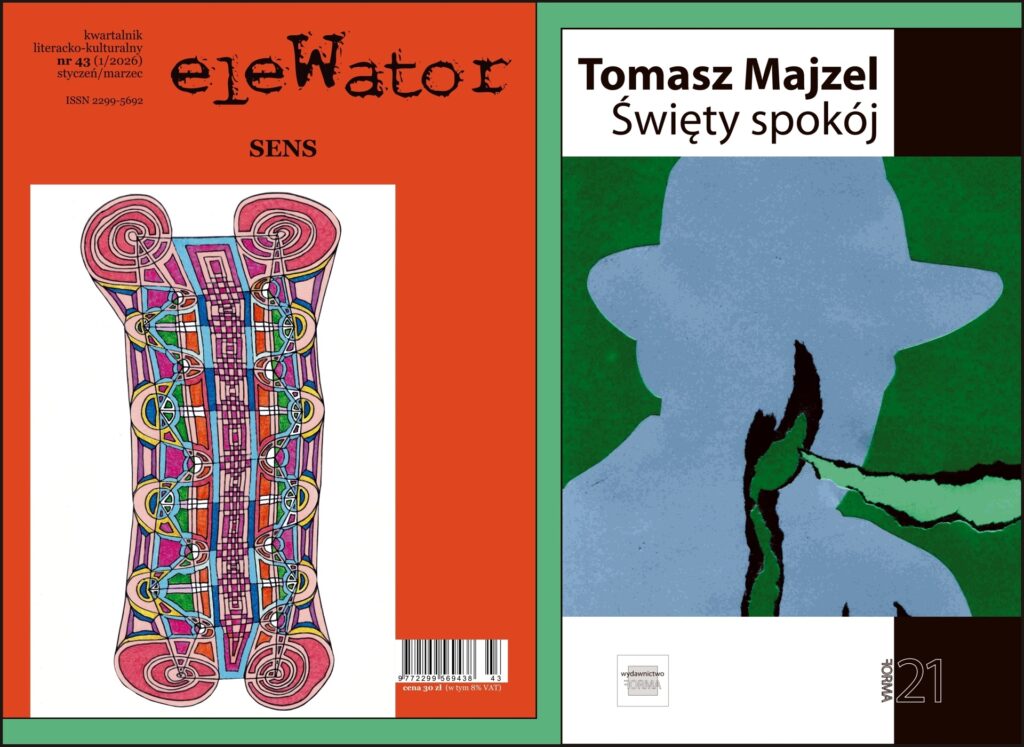 23.04. / Szczecińskie spotkania literackie „13 Muz”: Z górnej półki / eleWator 43 / Tomasz Majzel