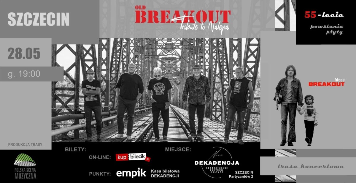 Muzycy legendarnego BREAKOUT – 55-lecie płyty „Blues Breakout” -koncert