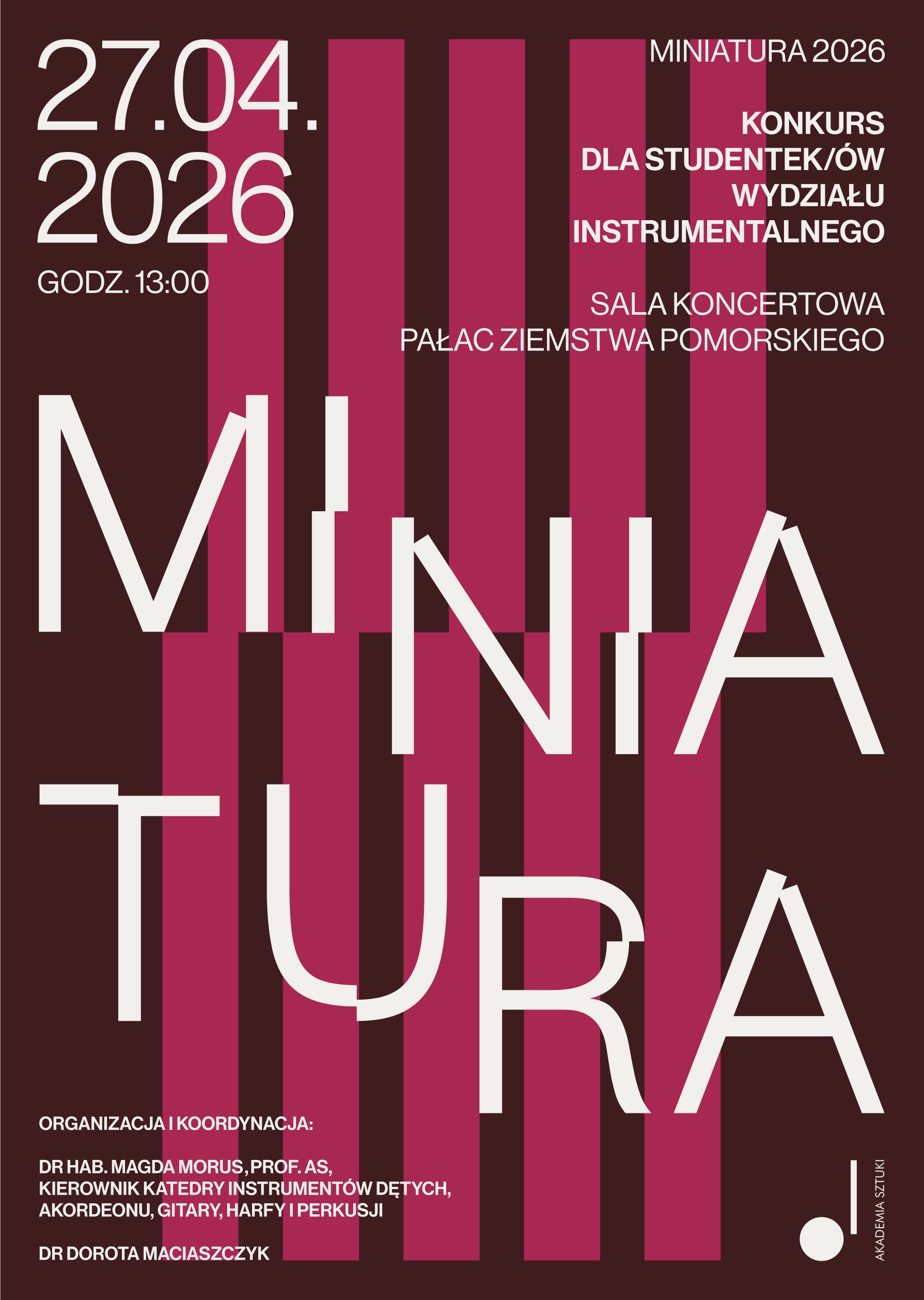 Konkurs MINIATURA 2026