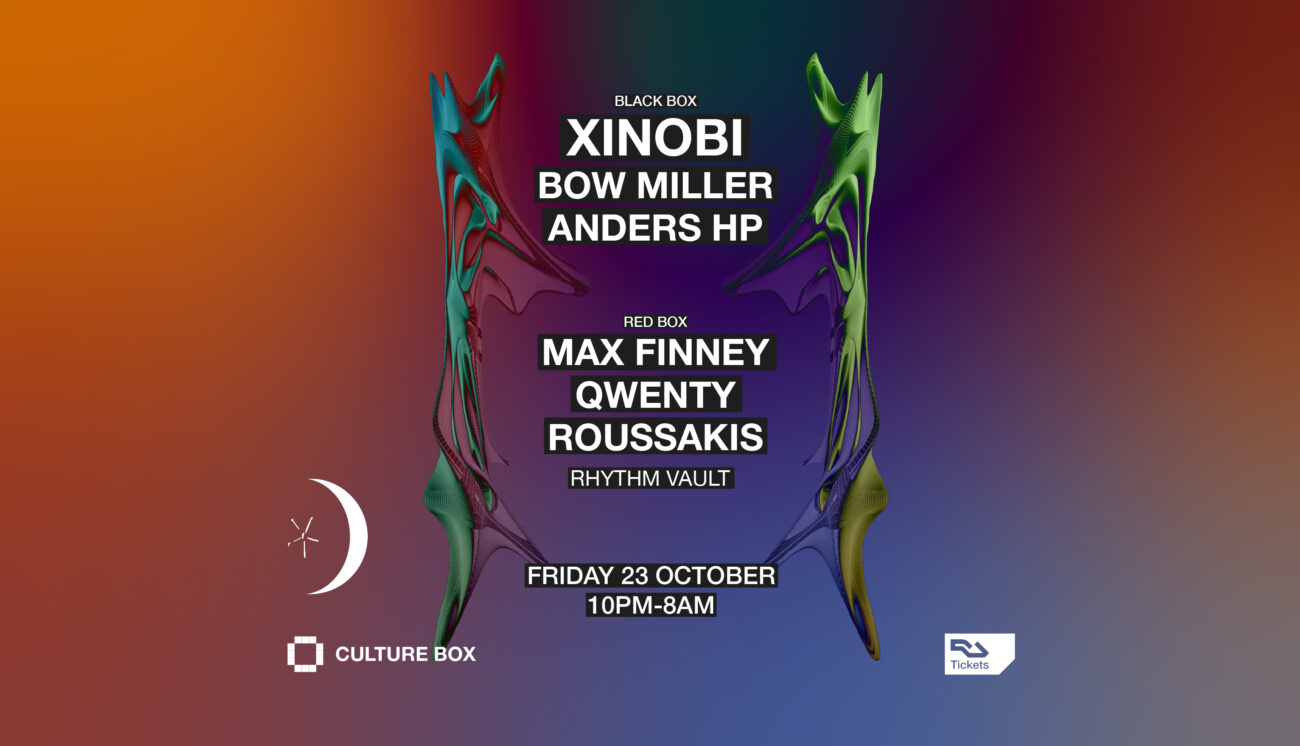 Xinobi at Culture Box! This is one we've been waiting for.