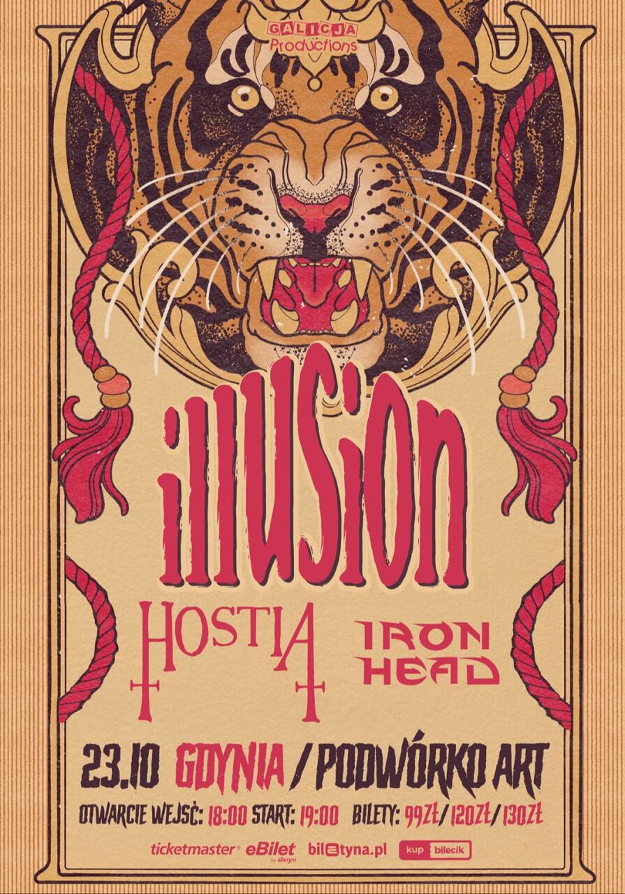 ILLUSION, HOSTIA, IRON HEAD