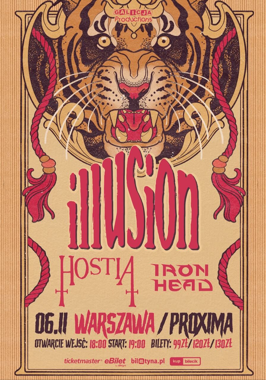 ILLUSION, HOSTIA, IRON HEAD