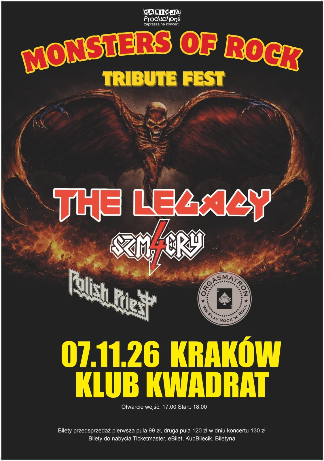 MONSTERS OF ROCK - Tribute Fest