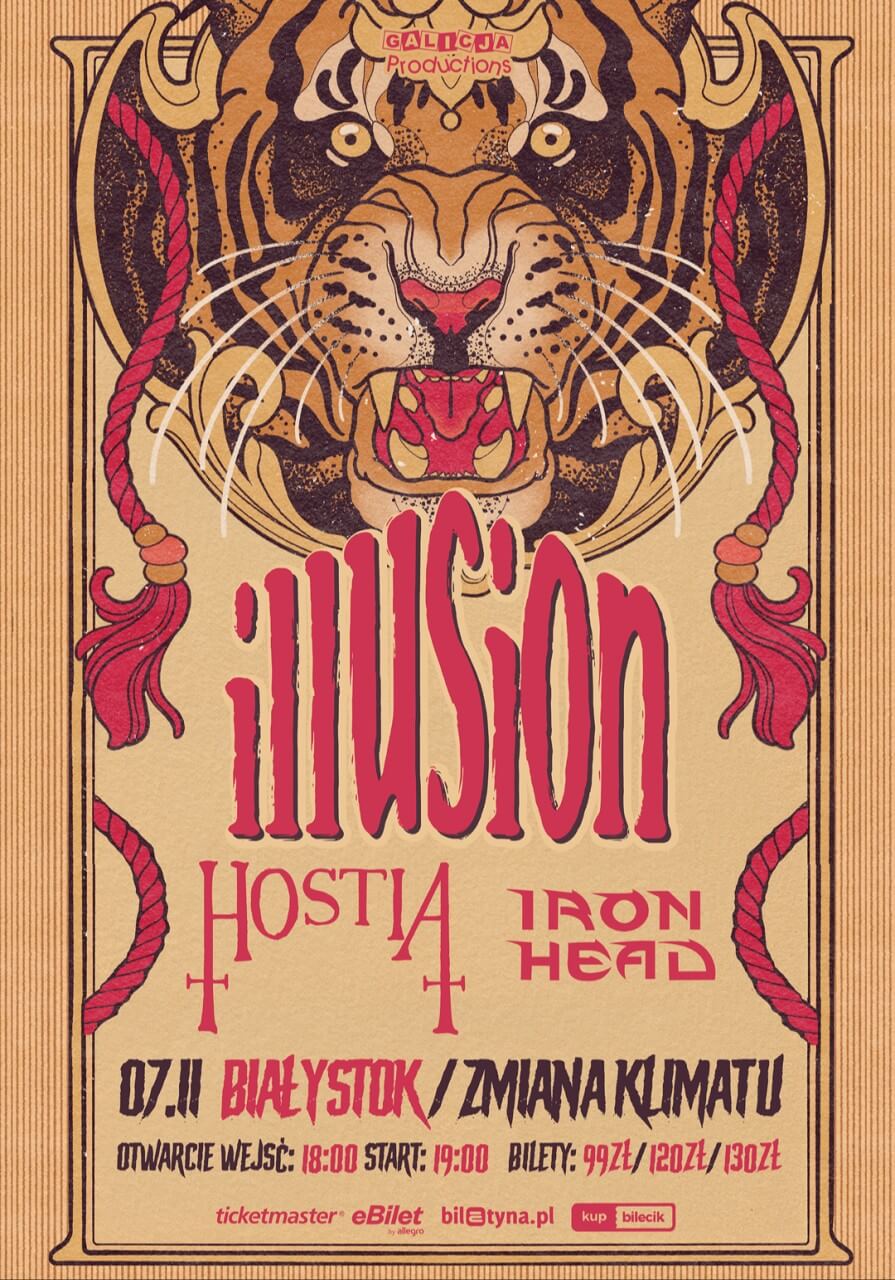 ILLUSION, HOSTIA, IRON HEAD
