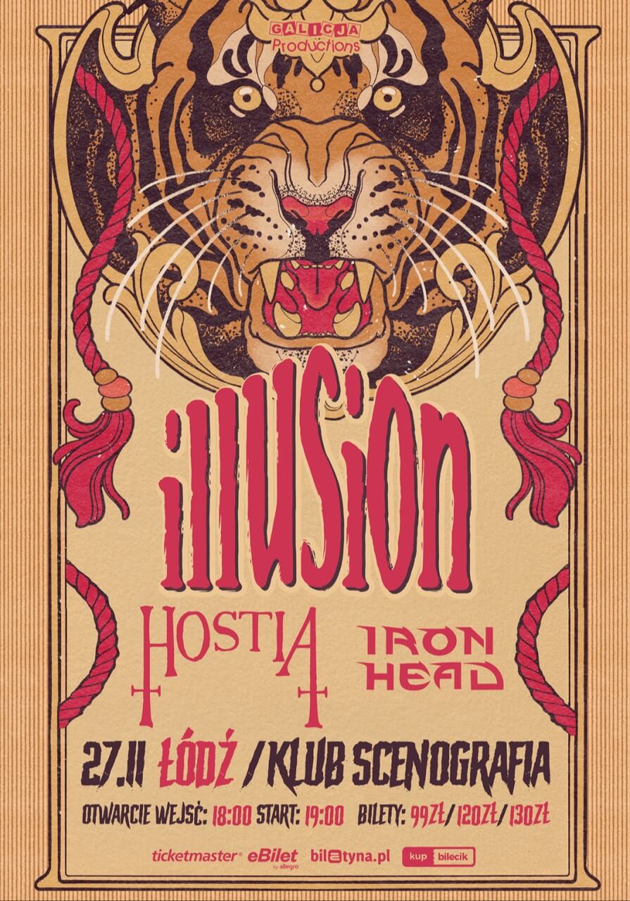 ILLUSION, HOSTIA, IRON HEAD