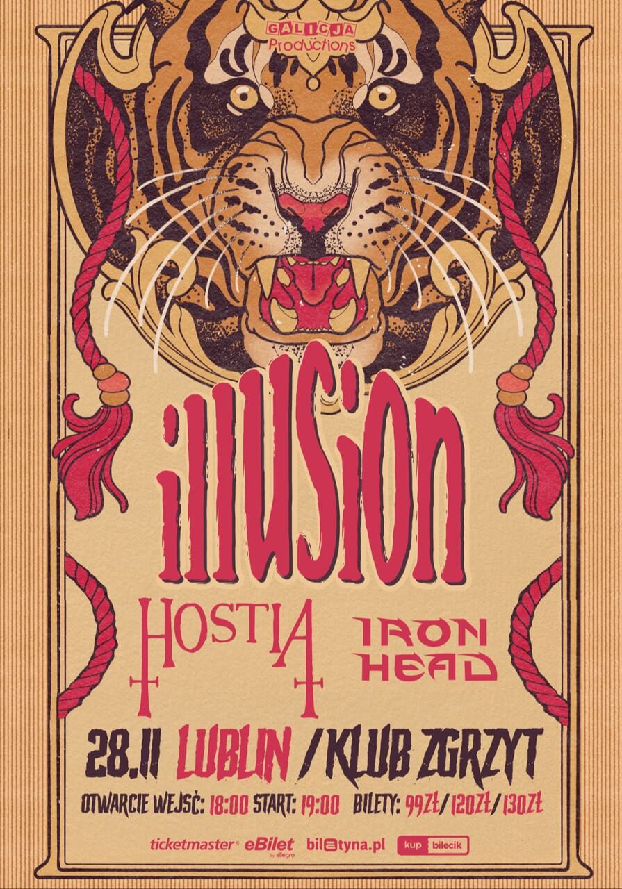 ILLUSION, HOSTIA, IRON HEAD