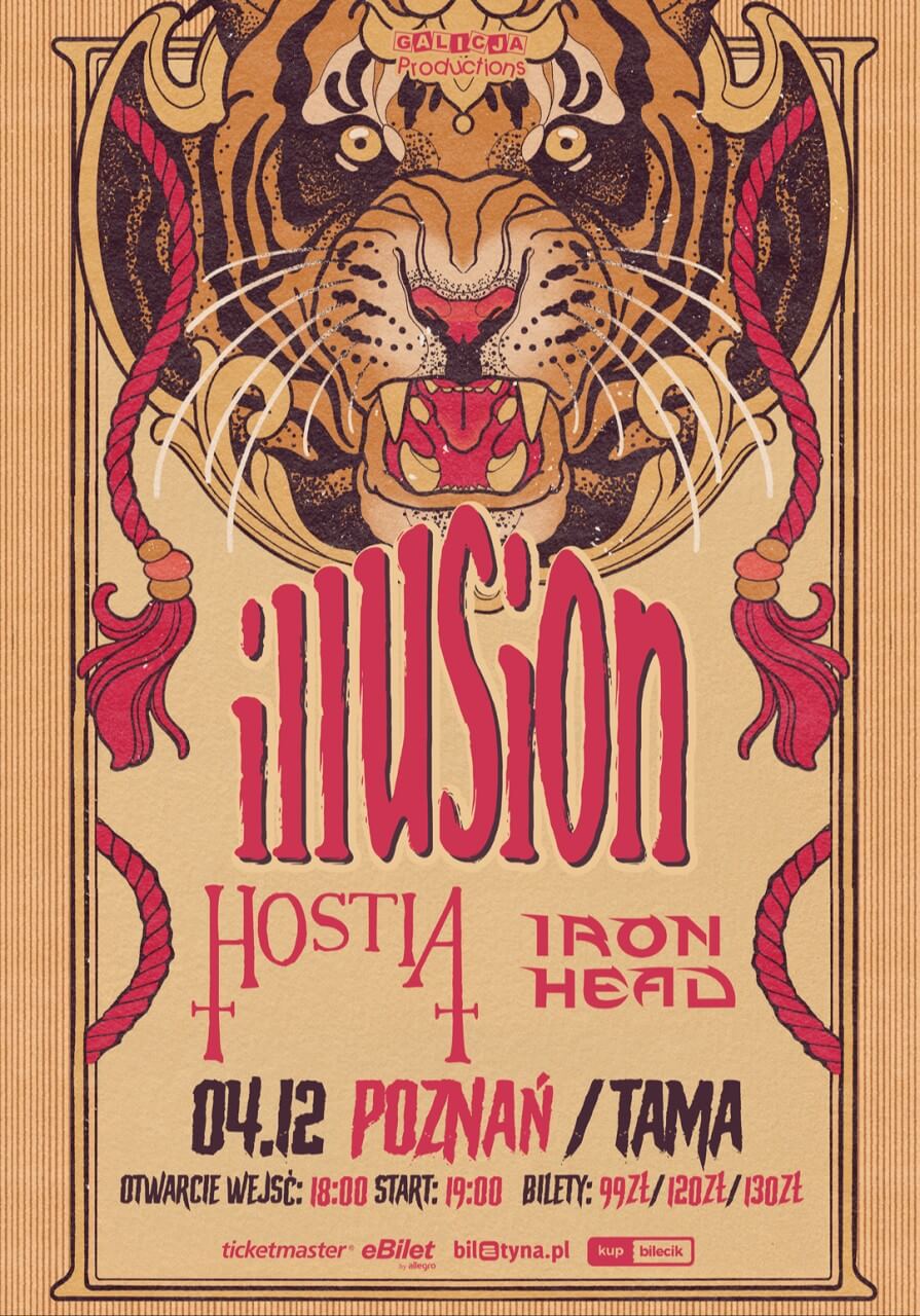 ILLUSION, HOSTIA, IRON HEAD