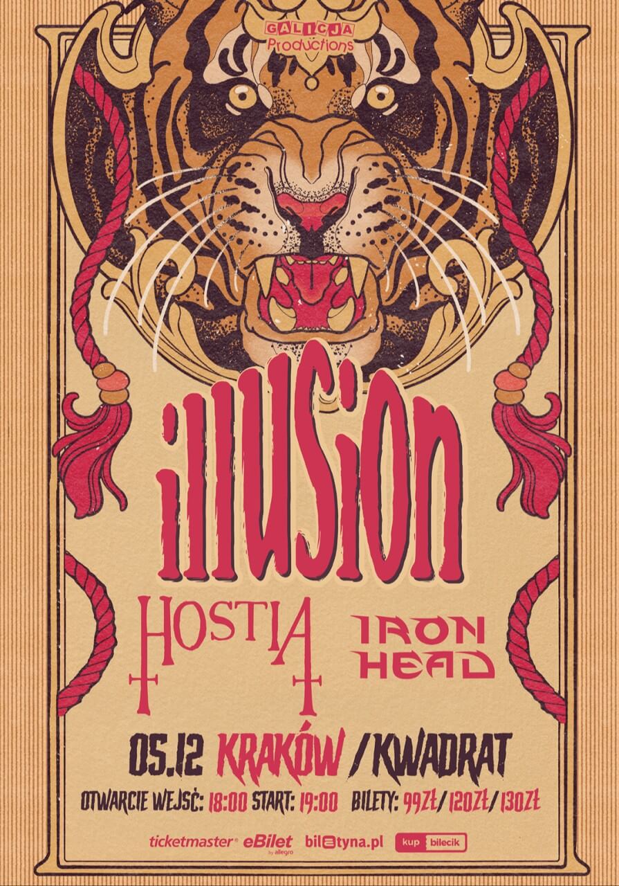 ILLUSION, HOSTIA, IRON HEAD