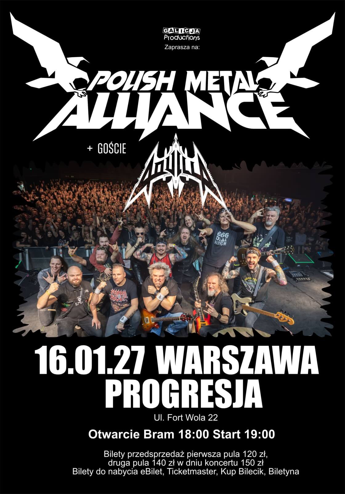 POLISH METAL ALLIANCE + Aquilla