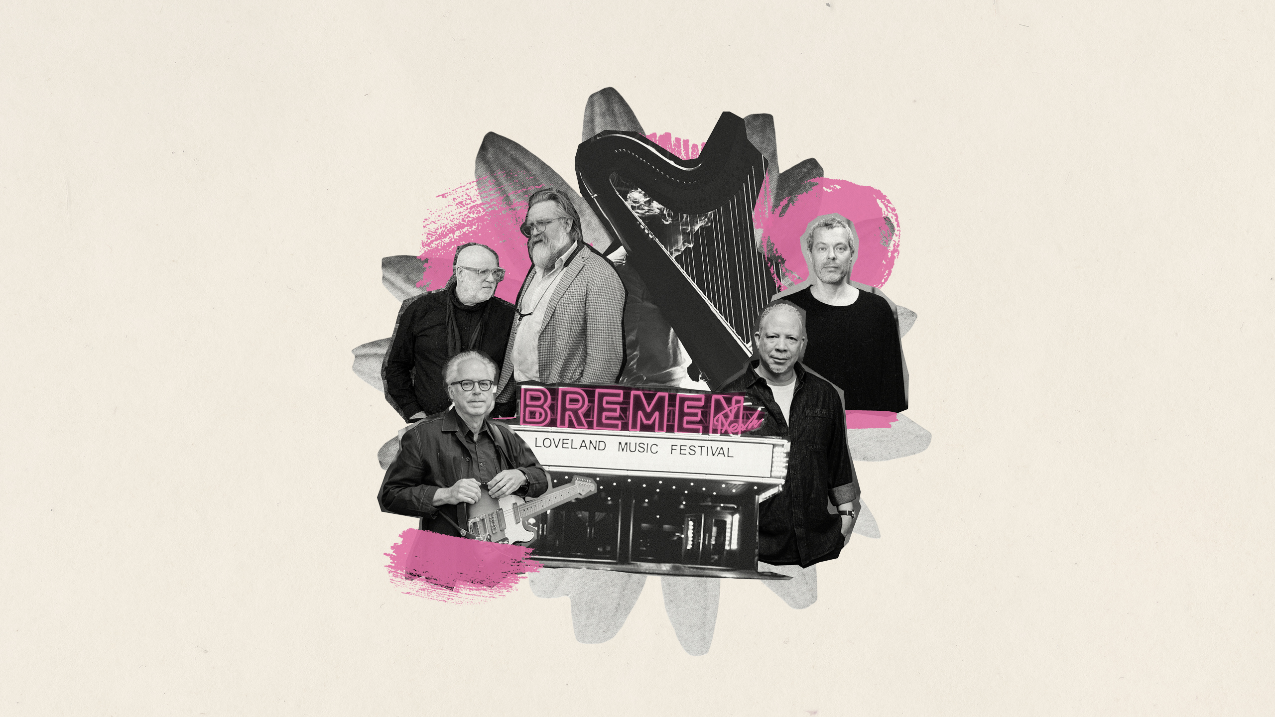 Bill Frisell, Charles Lloyd, Jakob Bro, Skúli Sverrisson, Óskar Guðjónsson