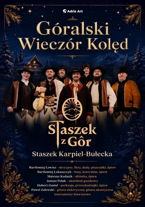 Staszek z Gór - highlander Christmas carol evening