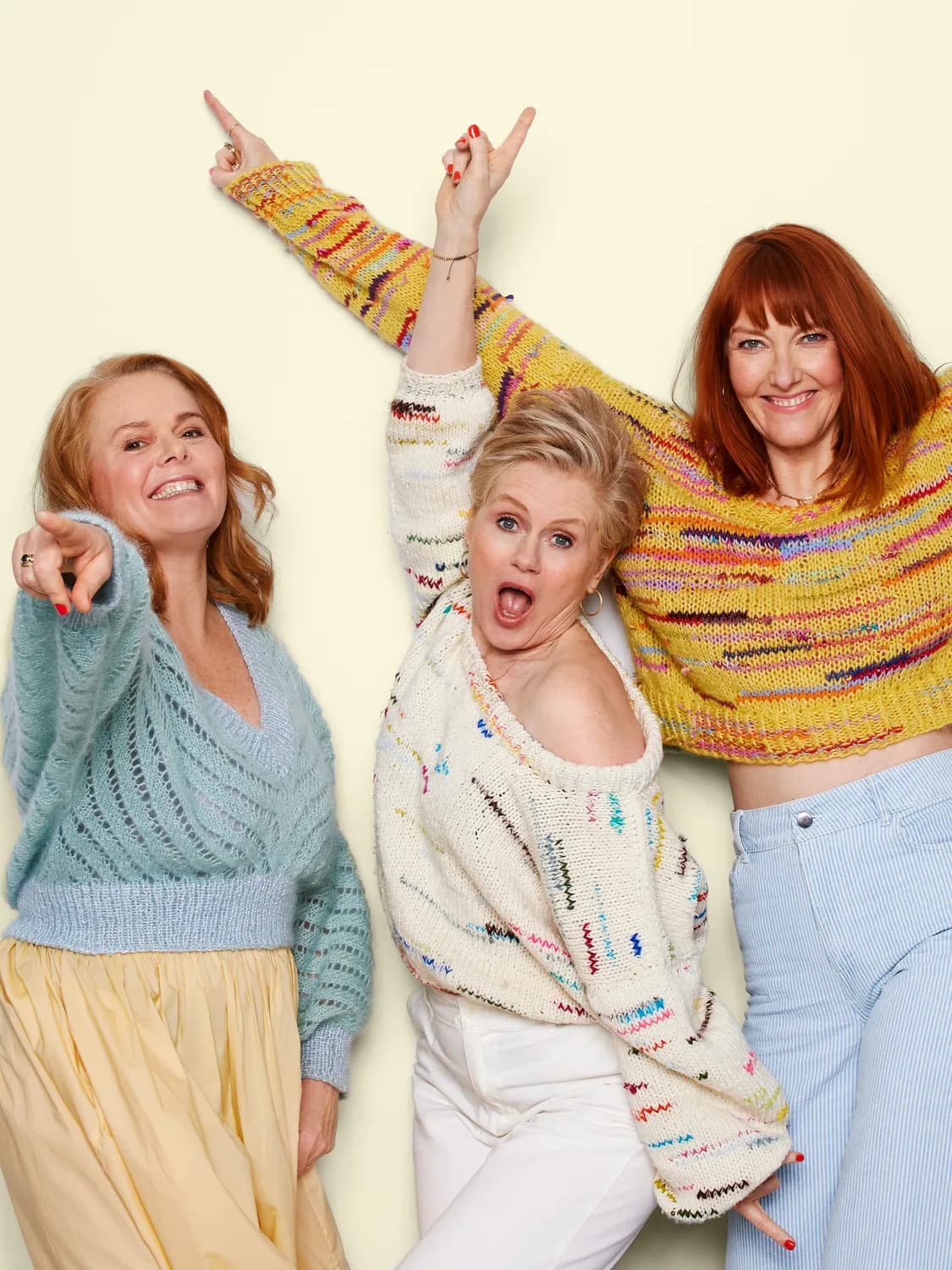 Trine Gadeberg, Ditte Hansen and Christiane Gjellerup Koch