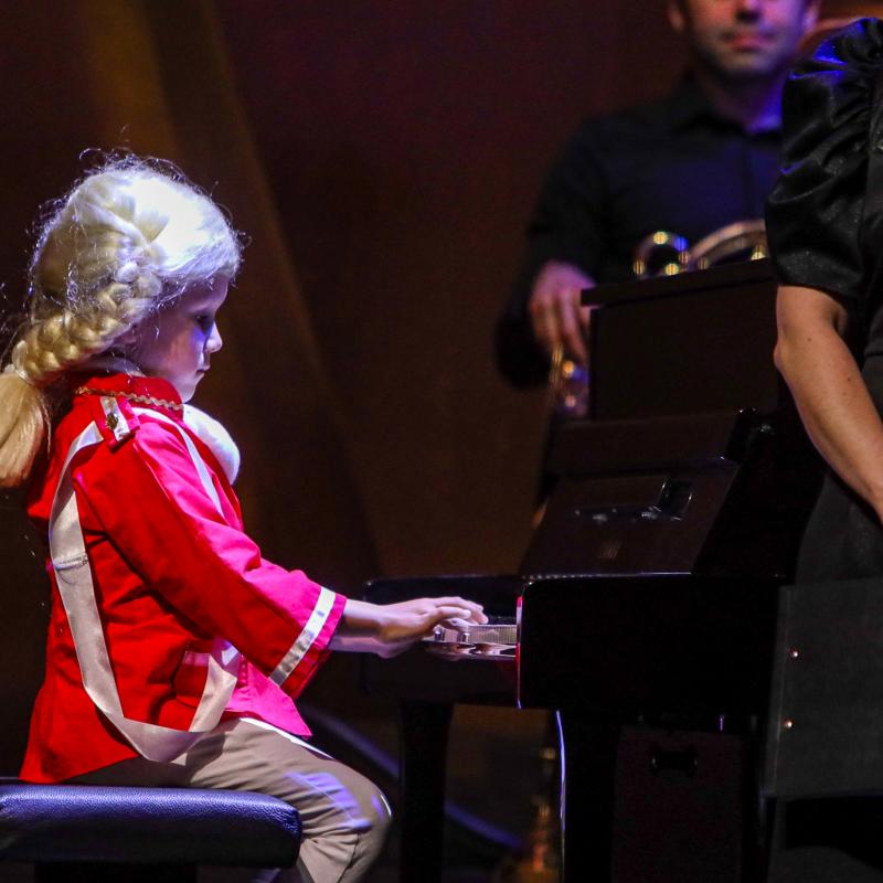 A FAIRY TALE ABOUT THE PIANO. A story that sounds