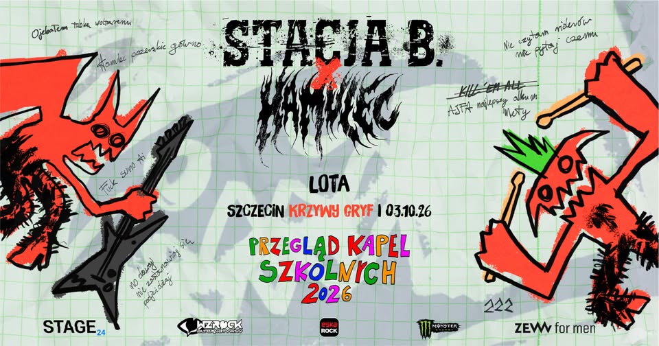 STACJA B. x HAMULEC - PRZEGLĄD KAPEL SZKOLNYCH | SZCZECIN + LOTA