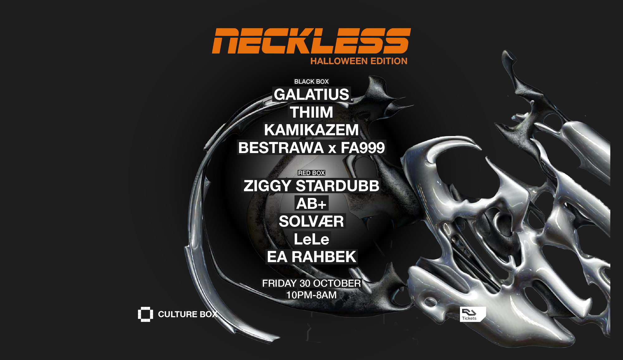The NECKLESS community takes over Culture Box once again following a successful takeover i…