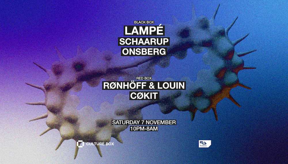 One of the leaders of dark minimal techno, LAMPÉ is back!