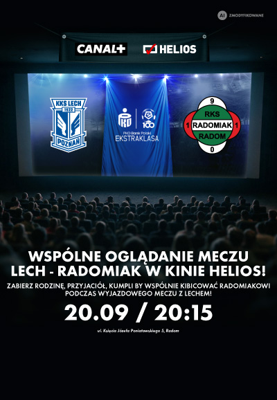 PKO BP Ekstraklasa: Lech Poznan - Radomiak Radom