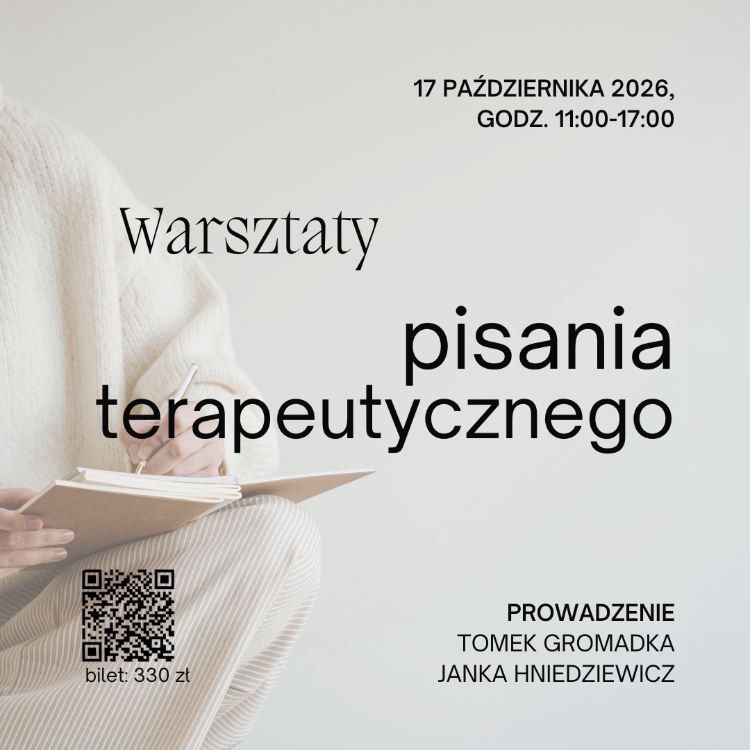 Pisanie terapeutyczne o rozczarowaniu • Warsztaty