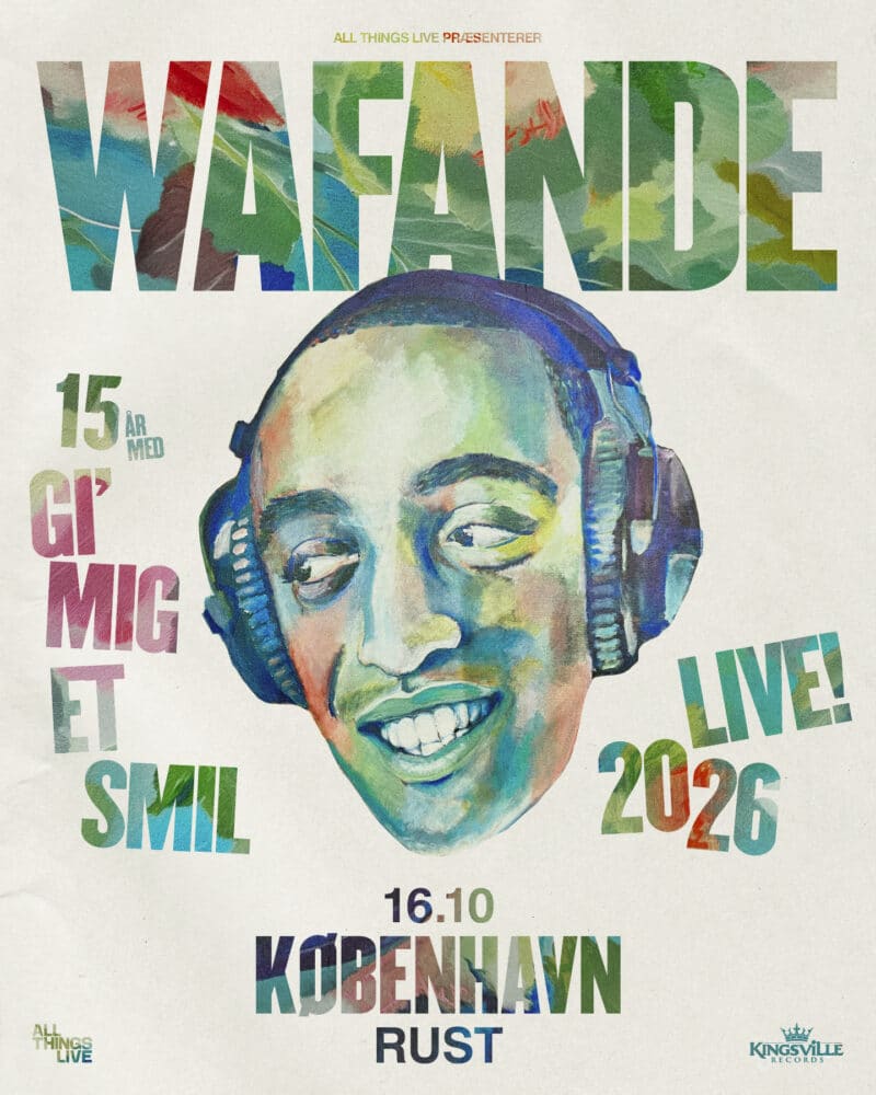 WAFANDE – GI’ MIG ET SMIL – JUBILÆUMSTOUR 2026