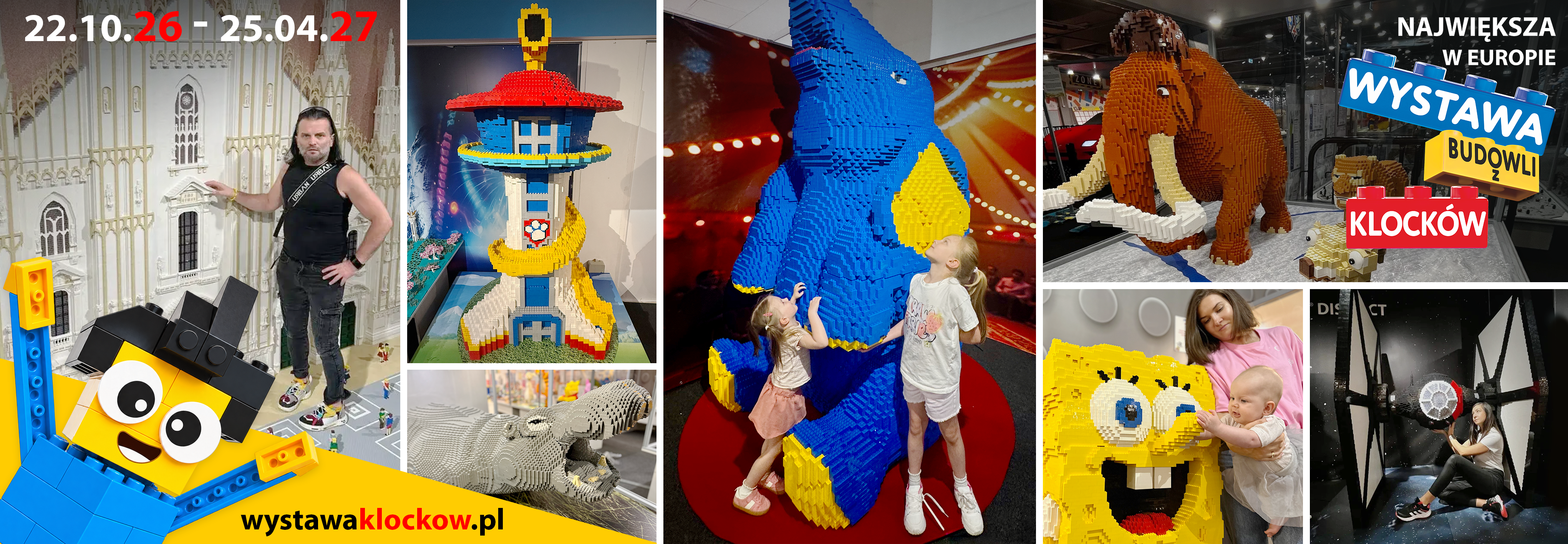 Największa w Europie Wystawa Budowli z Klocków LEGO®