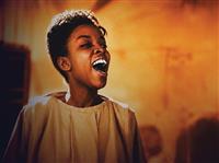 Madeline Bell with the London Community Gospel Choir