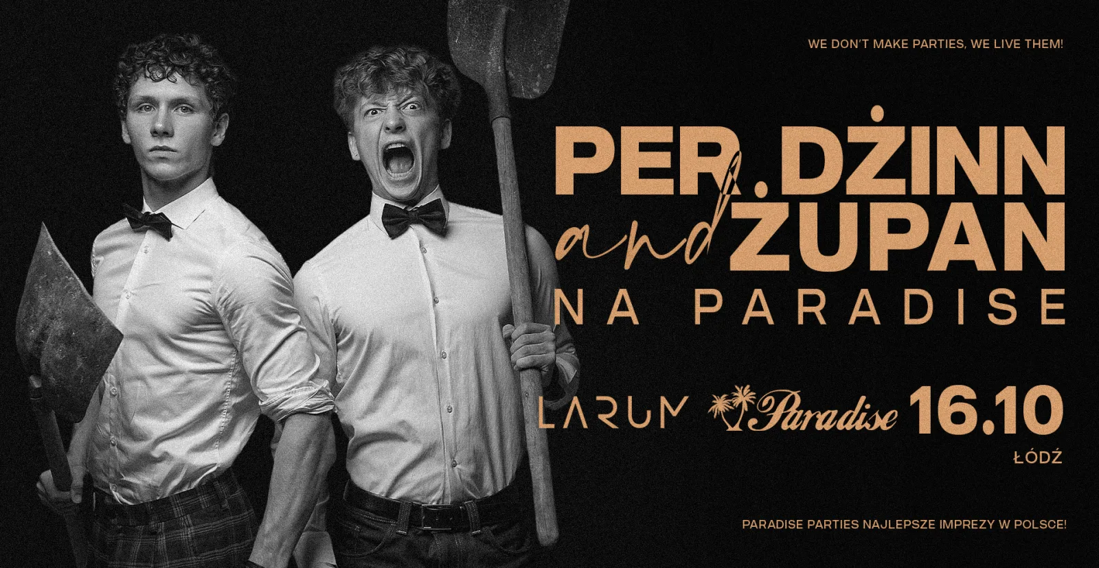 Per Dżinn & Żupan na Paradise ❤️‍🔥 Łódź