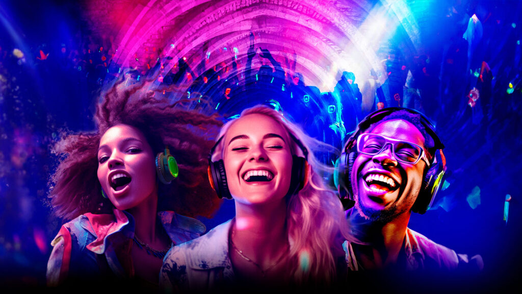 Silent Disco in the Crypt