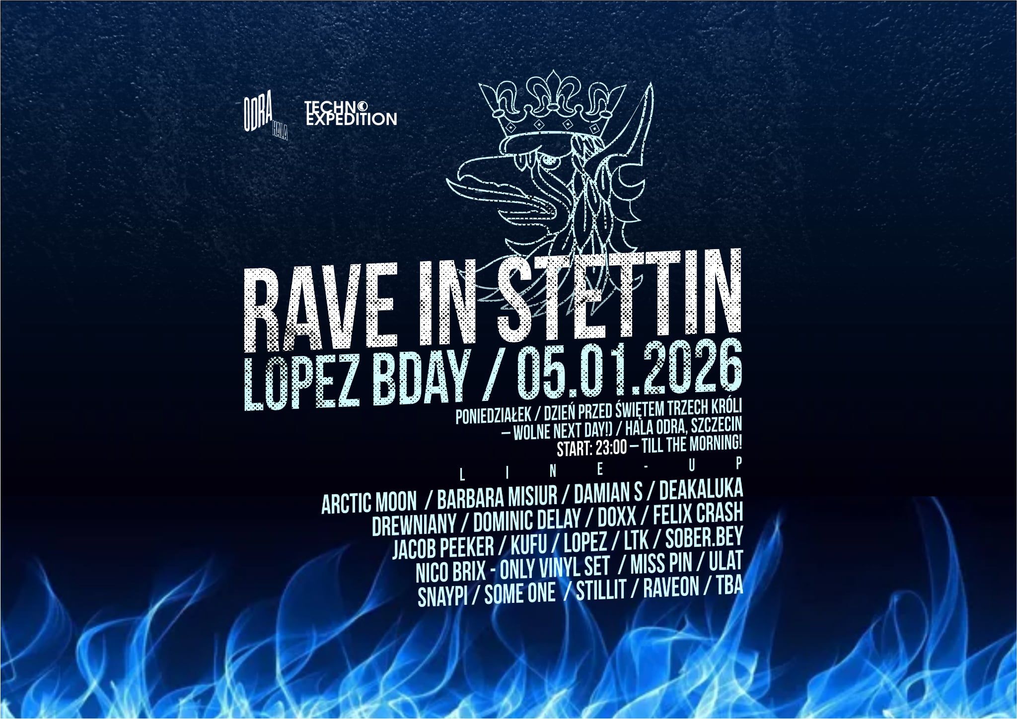 Rave in Stettin / Lopez B-day party